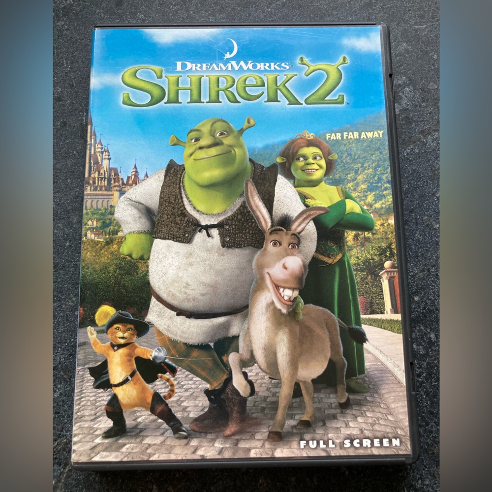 2/$10 - Shrek 2 Dreamworks - preowned condition